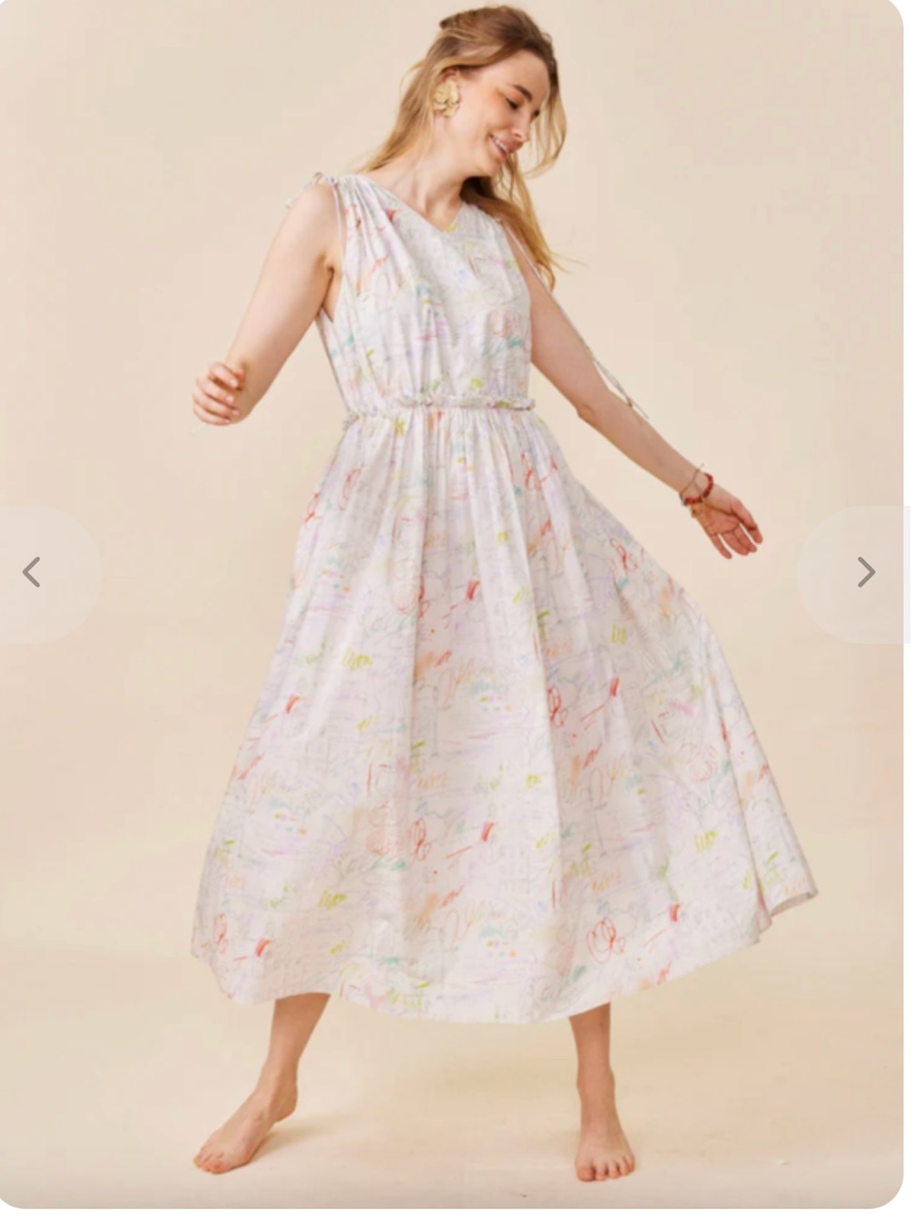Lingua Franca Jacobs Midi Dress in Jane Print NEW NWT